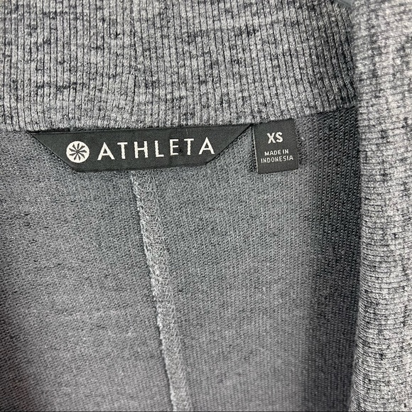 Athleta Pranayama Gray Wrap Cardigan Sz XS - Picture 5 of 10